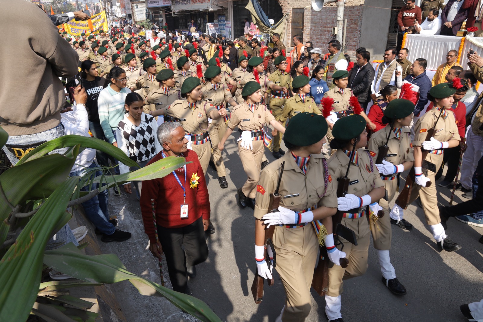 NCC March Past
